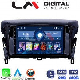 LM Digital - LM ZN4030 GPS Οθόνη OEM Multimedia Αυτοκινήτου για MITSUBISHI ECLIPSE CROSS 2018> (CarPlay/AndroidAuto/BT/GPS/WIFI/GPRS) electriclife