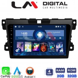 LM Digital - LM ZN4097 GPS Οθόνη OEM Multimedia Αυτοκινήτου για MAZDA CX7 2006> (CarPlay/AndroidAuto/BT/GPS/WIFI/GPRS) electriclife