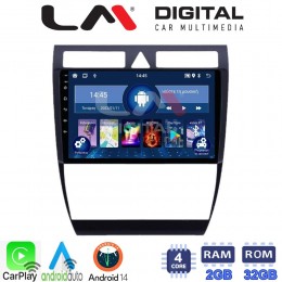 LM Digital - LM ZN4102 GPS Οθόνη OEM Multimedia Αυτοκινήτου για Audi A6 1998 > 2004 (CarPlay/AndroidAuto/BT/GPS/WIFI/GPRS) electriclife