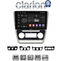 CLARION GL31005 Οθόνη OEM Multimedia Αυτοκινήτου για Skoda Octavia 2005 > 2012  (CarPlay/AndroidAuto/BT/GPS/WIFI/GPRS) electriclife