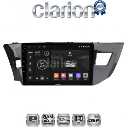 CLARION GL31126 Οθόνη OEM Multimedia Αυτοκινήτου για TOYOTA COROLLA 2013>2016 (CarPlay/AndroidAuto/BT/GPS/WIFI/GPRS) electriclife