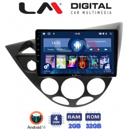 LM Digital - LM ZL4236 GPS Οθόνη OEM Multimedia Αυτοκινήτου για Ford Focus 1998 > 2004 (BT/GPS/WIFI/GPRS) electriclife