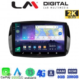 LM Digital - LM ZQ8029 GPS Οθόνη OEM Multimedia Αυτοκινήτου για SMART ForTwo  2015> (CarPlay/AndroidAuto/BT/GPS/WIFI/GPRS) electriclife