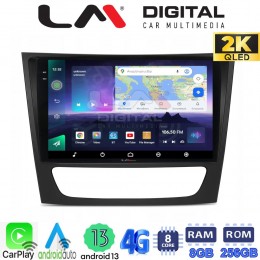 LM Digital - LM ZQ8090 GPS Οθόνη OEM Multimedia Αυτοκινήτου για MERCEDES E class (W211)  (CarPlay/AndroidAuto/BT/GPS/WIFI/GPRS) electriclife