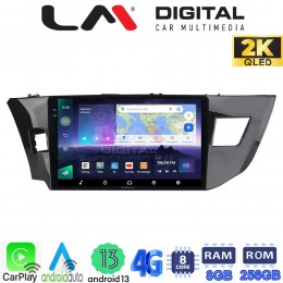 LM Digital - LM ZQ8126 GPS Οθόνη OEM Multimedia Αυτοκινήτου για TOYOTA COROLLA 2013>2016 (CarPlay/AndroidAuto/BT/GPS/WIFI/GPRS) electriclife