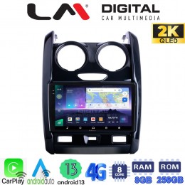 LM Digital - LM ZQ8158 GPS Οθόνη OEM Multimedia Αυτοκινήτου για DACIA DUSTER 2013>2019 (CarPlay/AndroidAuto/BT/GPS/WIFI/GPRS) electriclife