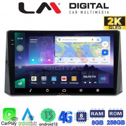 LM Digital - LM ZQ8204 GPS Οθόνη OEM Multimedia Αυτοκινήτου για Toyota Corolla 2019> (CarPlay/AndroidAuto/BT/GPS/WIFI/GPRS) electriclife