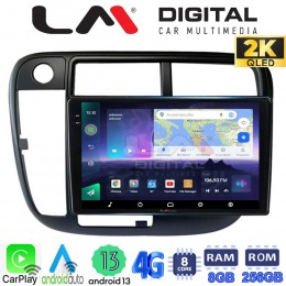 LM Digital - LM ZQ8377 GPS Οθόνη OEM Multimedia Αυτοκινήτου για Honda Civic 1999 > 2001 (CarPlay/AndroidAuto/BT/GPS/WIFI/GPRS) electriclife