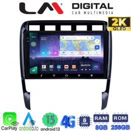 LM Digital - LM ZQ8443 GPS Οθόνη OEM Multimedia Αυτοκινήτου για PORSCHE CAYENNE 2002>2011 (CarPlay/AndroidAuto/BT/GPS/WIFI/GPRS) electriclife