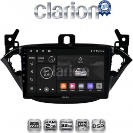 CLARION GL31521 Οθόνη OEM Multimedia Αυτοκινήτου για Opel Corsa E 2015 > 2018 (CarPlay/AndroidAuto/BT/GPS/WIFI/GPRS) electriclife