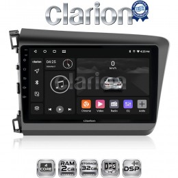 CLARION GL31630 Οθόνη OEM Multimedia Αυτοκινήτου για Honda Civic 2012 > 2016 (CarPlay/AndroidAuto/BT/GPS/WIFI/GPRS) electriclife