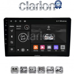 CLARION GL71202 Οθόνη OEM Multimedia Αυτοκινήτου για Jeep 2007> (CarPlay/AndroidAuto/BT/GPS/WIFI/GPRS) electriclife