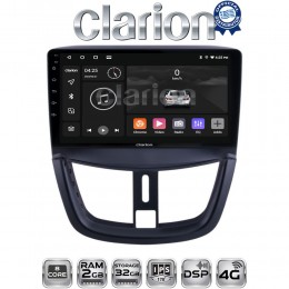 CLARION GL71207 Οθόνη OEM Multimedia Αυτοκινήτου για PEUGEOT 207 2007>2013 (CarPlay/AndroidAuto/BT/GPS/WIFI/GPRS) electriclife