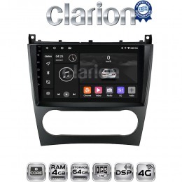 CLARION GL72093 Οθόνη OEM Multimedia Αυτοκινήτου για MERCEDES C class (W203) – CLC  2004>2008 (CarPlay/AndroidAuto/BT/GPS/WIFI/GPRS) electriclife