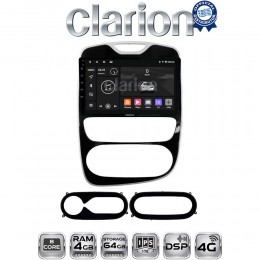 CLARION GL72321 Οθόνη OEM Multimedia Αυτοκινήτου για Renault Clio 2016-2018 (CarPlay/AndroidAuto/BT/GPS/WIFI/GPRS) electriclife