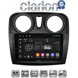 CLARION GL72457 Οθόνη OEM Multimedia Αυτοκινήτου για Dacia Santero 2012 > 2019 (CarPlay/AndroidAuto/BT/GPS/WIFI/GPRS) electriclife