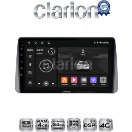 CLARION GL72749 Οθόνη OEM Multimedia Αυτοκινήτου για Fiat Tipo 2015 > 2019 (CarPlay/AndroidAuto/BT/GPS/WIFI/GPRS) electriclife