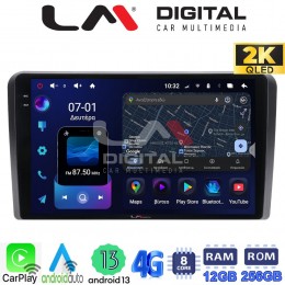 LM ZS8049 GPS Οθόνη OEM Multimedia Αυτοκινήτου για AUDI A3 (8P) 2003.2012 (CarPlay/AndroidAuto/BT/GPS/WIFI/GPRS) electriclife