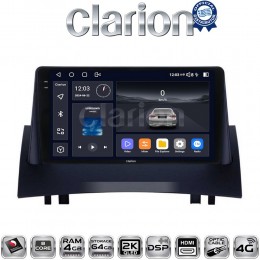 CLARION GL74138 Οθόνη OEM Multimedia Αυτοκινήτου για Renault Megane2 2002 > 2008 (CarPlay/AndroidAuto/BT/GPS/WIFI/GPRS) electriclife