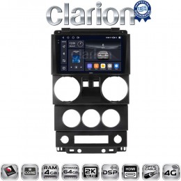 CLARION GL74748B Οθόνη OEM Multimedia Αυτοκινήτου για JEEP WRANGLER 2007 > 2011 (CarPlay/AndroidAuto/BT/GPS/WIFI/GPRS) electriclife