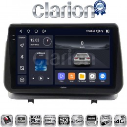 CLARION GL75319 Οθόνη OEM Multimedia Αυτοκινήτου για Renault Clio III 2005 > 2011 (CarPlay/AndroidAuto/BT/GPS/WIFI/GPRS) electriclife