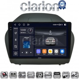 CLARION GL75414 Οθόνη OEM Multimedia Αυτοκινήτου για HYUNDAI IX35 2009>2015  (CarPlay/AndroidAuto/BT/GPS/WIFI/GPRS) electriclife