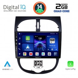 DIGITAL IQ BXC 3506_CPAA (9inc) MULTIMEDIA TABLET for PEUGEOT 206 mod. 1998-2006