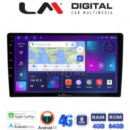 LM Digital - LM ZC8365 GPS Οθόνη OEM Multimedia Αυτοκινήτου για Ford Transit Custom 2013 > 2019 (CarPlay/AndroidAuto/BT/GPS/WIFI/GPRS) electriclife