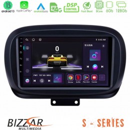 Bizzar s Series Fiat 500x 8core Android13 6+128gb Navigation Multimedia Tablet 9 u-s-Ft0534