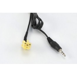 acv GmbH  Male jack stereo 3,5-Mini iso (Yellow) Fiat-Lancia-Alfa Romeo-Smart   09.957