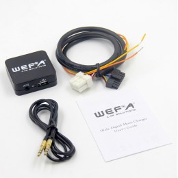 Wefatech  Interface Aux/Usb για εργοστασιακές πηγές Nissan   WF.605.NISSAN