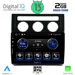 DIGITAL IQ BXH 3767_CPA CLIMA (10inc) MULTIMEDIA TABLET for VW TOURAN mod. 2003-2010