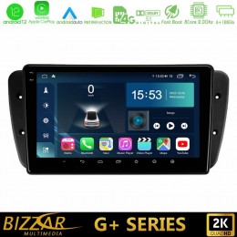 Bizzar g+ Series Seat Ibiza 2008-2012 8core Android12 6+128gb Navigation Multimedia Tablet 9 u-g-St0499