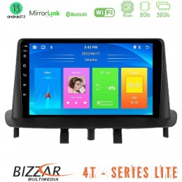 Bizzar 4t Series Renault Megane 3 2009-2013 4core Android13 2+32gb Navigation Multimedia Tablet 9 u-lvb-Rn0718