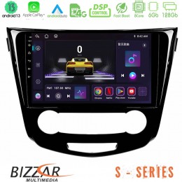 Bizzar s Series Nissan Qashqai j11 (Manual A/c) 8core Android13 6+128gb Navigation Multimedia Tablet 10 u-s-Ns0004m