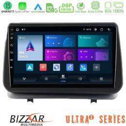 Bizzar Ultra Series Renault Clio 2005-2012 8core Android13 8+128gb Navigation Multimedia Tablet 9 u-ul2-Rn0003