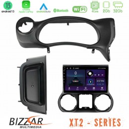 Bizzar xt2 Series 4core Android13 2+32gb Jeep Wrangler 2014-2017 Navigation Multimedia Tablet 10 u-xt2-Jp0788