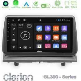 Clarion Gl300 Series Dodge Nitro 2007-2011 4core Android11 2+32gb Navigation Multimedia Tablet 9″ με Carplay &Amp; Android Auto u-gl3-Dg1697