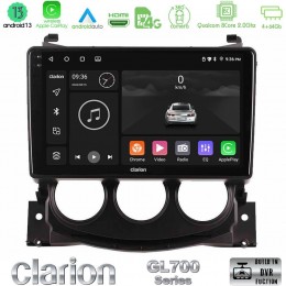 Clarion Gl700 Series Nissan 370z 2009-2013 8core Android13 4+64gb Navigation Multimedia Tablet 9″ με Carplay &Amp; Android Auto u-gl7-Ns2078