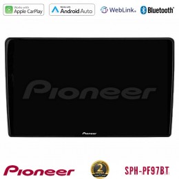 Pioneer sph-Pf97bt Series kia Ceed 2007-2009    Multimedia Station 9 (Tablet Style) με Carplay &Amp; Android Auto u-sph-Ki1099