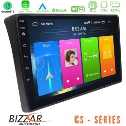 Bizzar cs Series 4core Android13 2+32gb Fiat Ducato/citroen Jumper/peugeot Boxer Navigation Multimedia Tablet 9 u-cs-Ft483