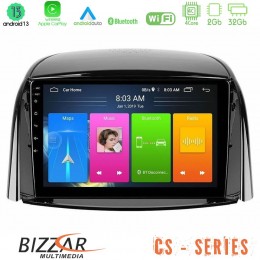 Bizzar cs Series 4core Android13 2+32gb Renault Koleos 2007-2015 Navigation Multimedia Tablet 9 u-cs-Rn0440