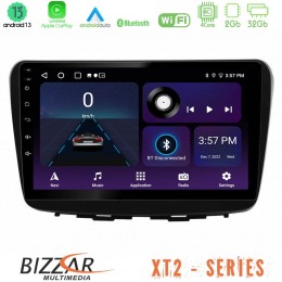 Bizzar xt2 Series 4core Android13 2+32gb Suzuki Baleno 2016-2021 Navigation Multimedia Tablet 9 u-xt2-Sz0513