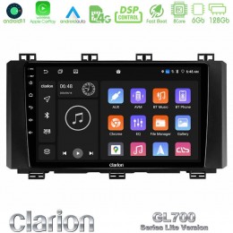 Clarion Gl700 Lite Series 8core Android11 6+128gb Seat Ateca 2017-2021 Navigation Multimedia Tablet 9 με Carplay &Amp; Android Auto u-G76l-St015n