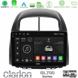 Clarion Gl700 Series 8core Android13 4+64gb Daihatsu Sirion/subaru Justy Navigation Multimedia Tablet 10 με Carplay &Amp; Android Auto u-gl7-Dh0527