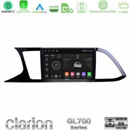 Clarion Gl700 Series 8core Android13 4+64gb Seat Leon 2013 – 2019 Navigation Multimedia Tablet 9 με Carplay &Amp; Android Auto u-gl7-St0790