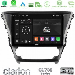 Clarion Gl700 Series 8core Android13 4+64gb Toyota Avensis 2015-2018 Navigation Multimedia Tablet 9 με Carplay &Amp; Android Auto u-gl7-Ty1319