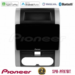 Pioneer sph-Pf97bt Series    Nissan x-Trail t31 Multimedia Station 9 (Tablet Style) με Carplay &Amp; Android Auto u-sph-Ns0223