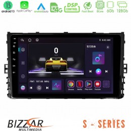 Bizzar s Series vw mqb 2017-&Gt; 8core Android13 6+128gb Navigation Multimedia Tablet 9 u-s-Vw0333