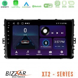 Bizzar xt2 Series 4core Android13 2+32gb vw mqb 2017-&Gt; Navigation Multimedia Tablet 9 u-xt2-Vw0333